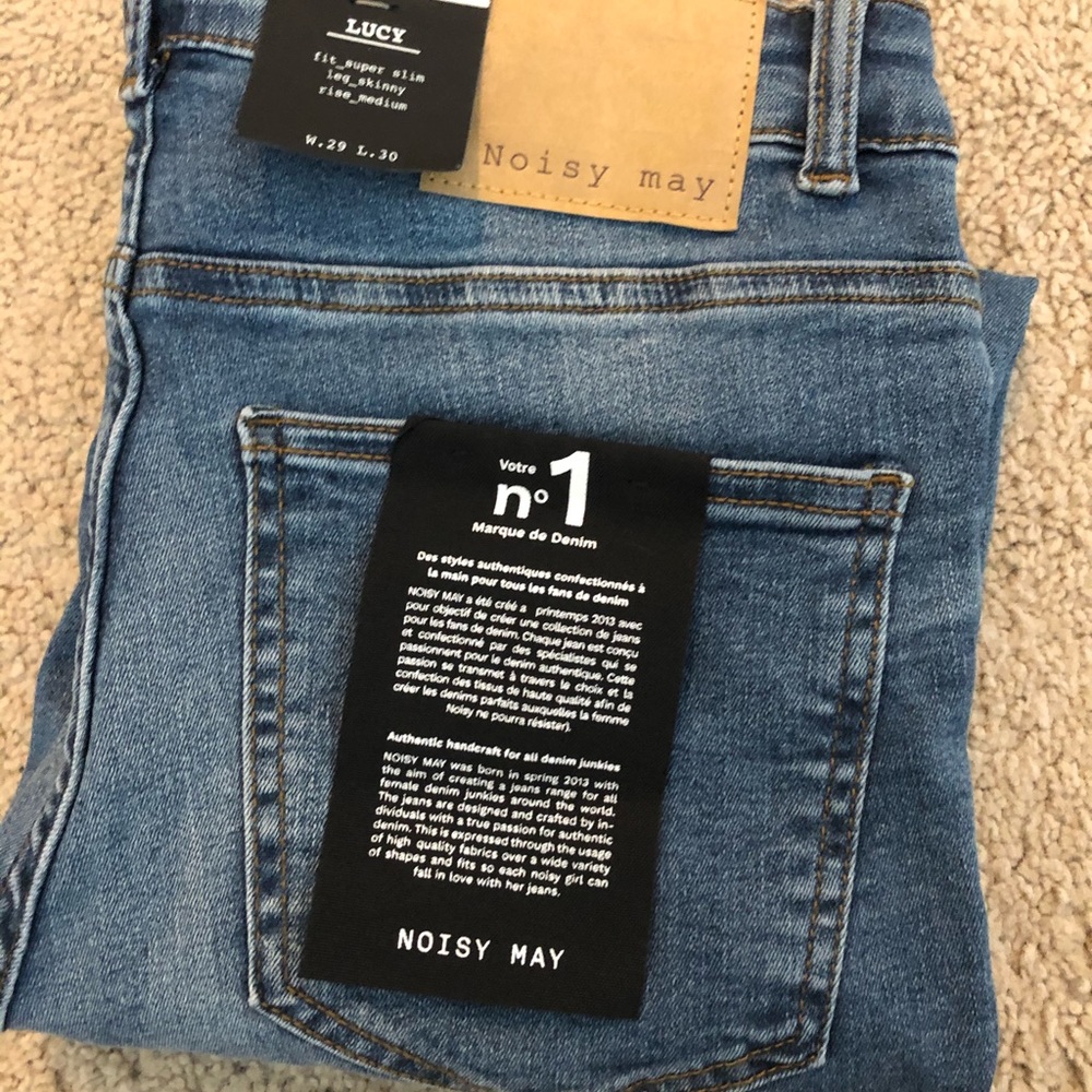 Noisy May stretch skinny jeans